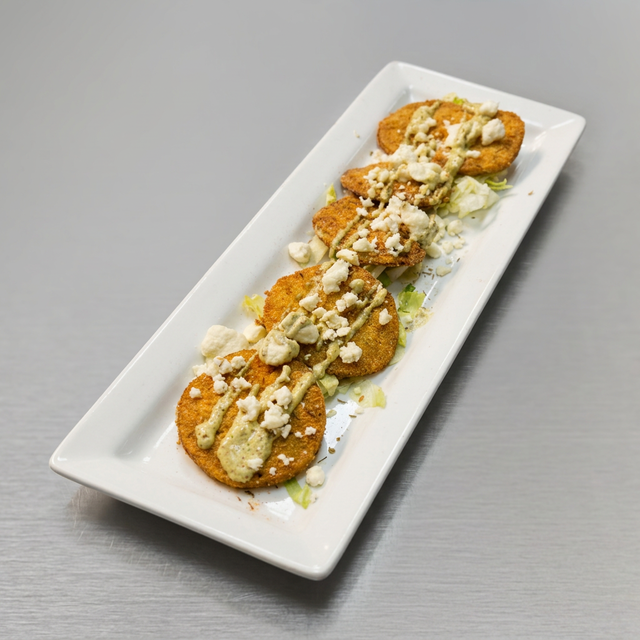 Fried Green Tomates.