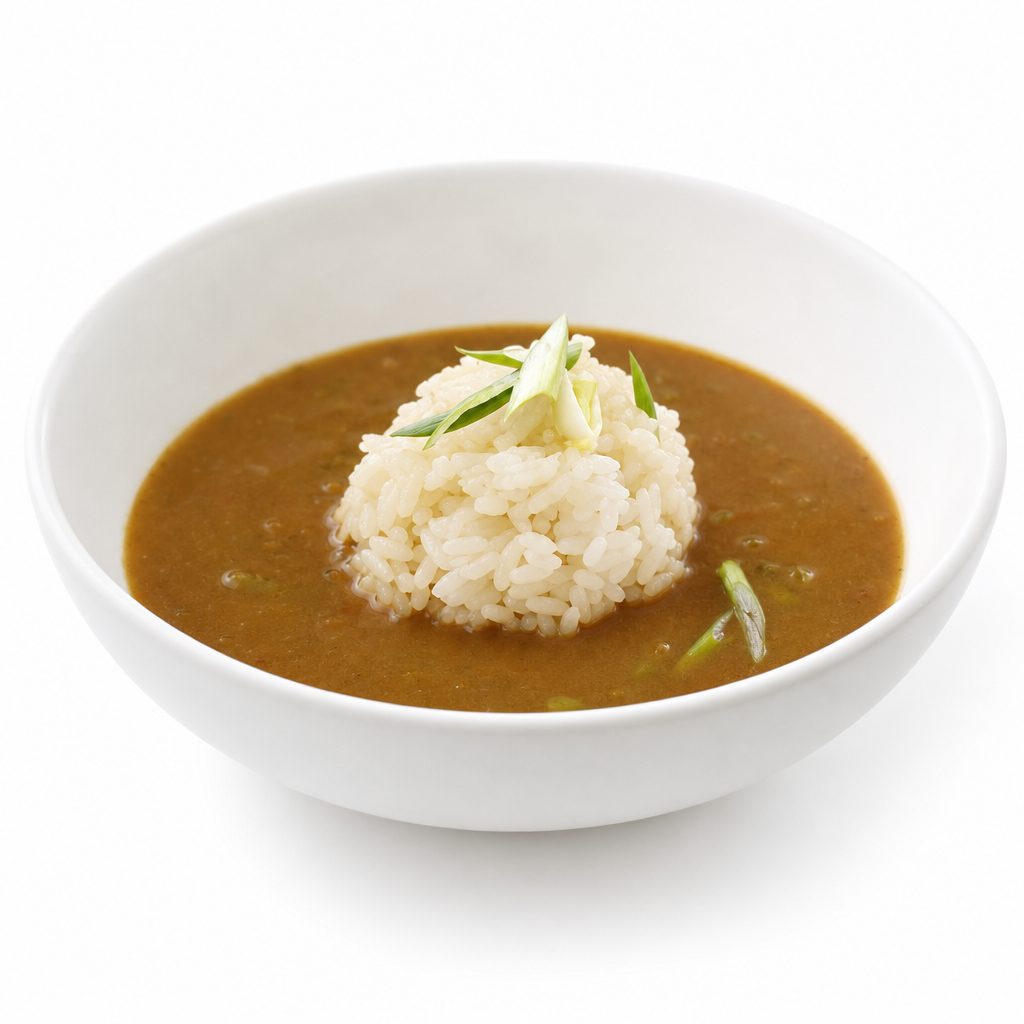 Chicken & Andouille Gumbo.